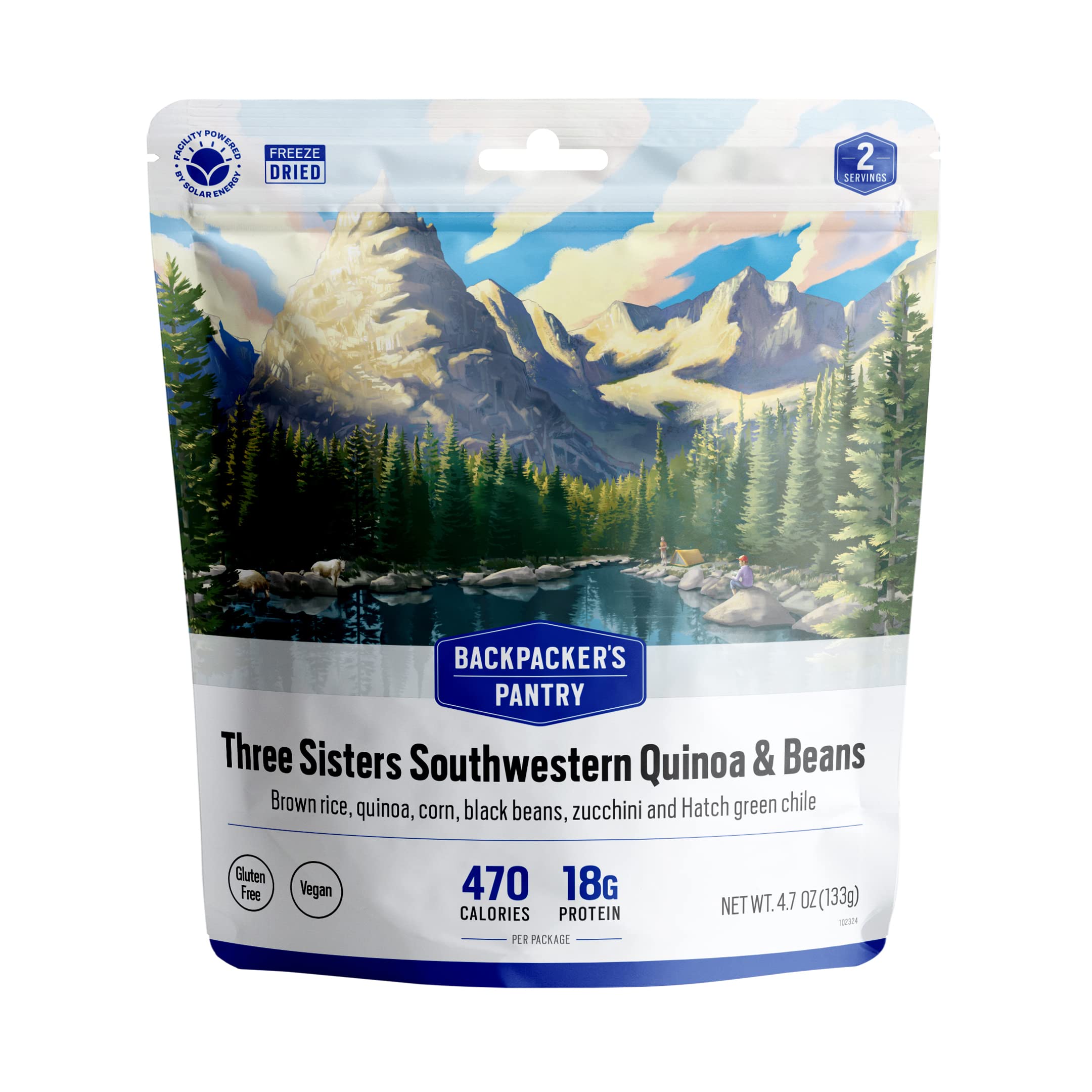 Amazon.com: Backpacker's Pantry Three Sisters Quinoa and Beans, 2